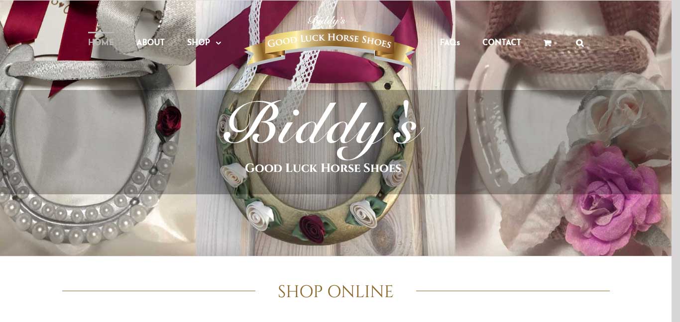 Biddy's Good Luck Horse Shoes